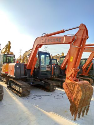 7 টন মিনি এক্সক্যাভারেটর জাপানি মূল হিটাচি ZX70 ব্যবহৃত Digger বিক্রয়ের জন্য