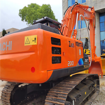 20 টন ভারী মেশিন ব্যবহৃত হিটাচি Zx200 Excavator কম কাজের ঘন্টা সঙ্গে