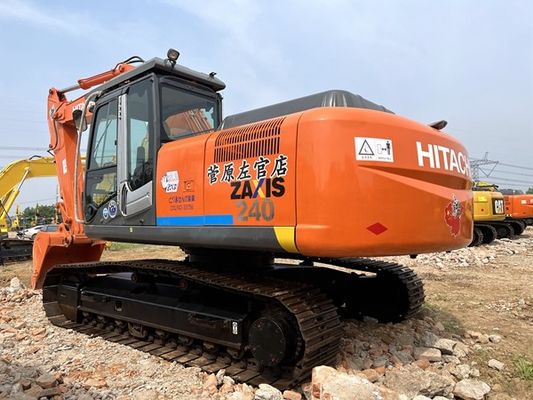 কম কাজের সময় হিটাচি Zx240 হাইড্রোলিক ক্রলার এক্সক্যাভেটর স্টক বিক্রয়ের জন্য