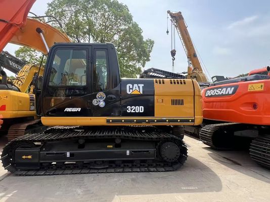 20 টন কৃষি খনন ব্যবহৃত খননকারী CAT 320D Caterpillar Machinery সেকেন্ড হ্যান্ড ক্রলার খননকারী