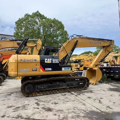 ব্যবহৃত CAT 320GC Caterpillar Excavator 20 টন মাঝারি আকারের খনন মেশিন ওয়ার্কসাইট প্রস্তুত