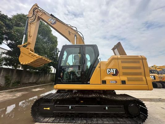 20 টন কৃষি খনন ব্যবহৃত খননকারী CAT 320D Caterpillar Machinery সেকেন্ড হ্যান্ড ক্রলার খননকারী
