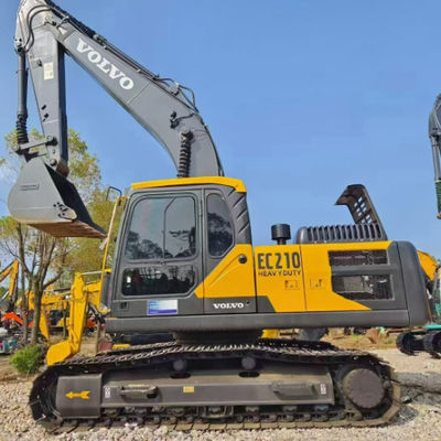 নতুন আগমন 90% নতুন ভোলভো মূল ব্যবহৃত খননকারী EC210 হাইড্রোলিক খননকারী ব্যবহৃত খননকারী উচ্চ কার্যকারিতা