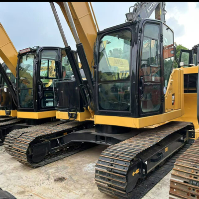 কাঠ হ্যান্ডলিং ব্যবহৃত Caterpillar CAT 310 ব্যবহৃত হাইড্রোলিক ঘোরানো গ্রিপ এক্সক্যাভেটর