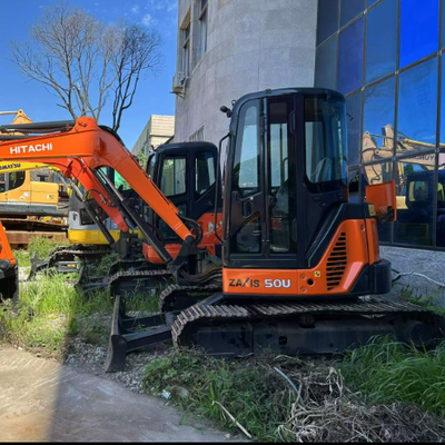 জাপান অরিজিনাল হিটাচি ZX50U-2 মিনি এক্সক্যাভেটর 3-50 টন মেশিন সেকেন্ড হ্যান্ড ক্রলার