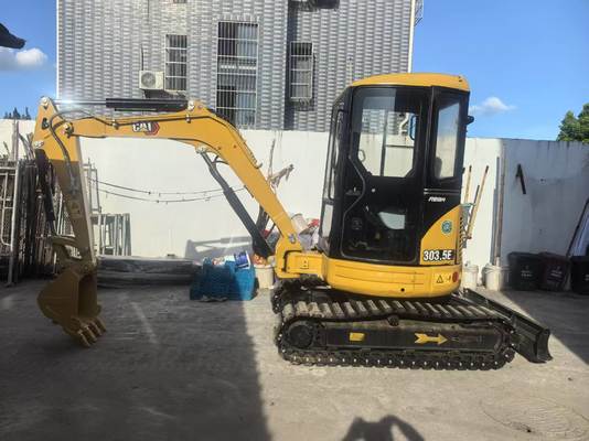 ব্যবহারকৃত Cat 303.5E excavator, ভাল অবস্থায়, 3.5 টন ওজন, নির্মাণ সরঞ্জাম, কম দামে বিক্রি 305.5e 306E2 307E 308E