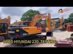 কোরিয়া ভারী দায়িত্ব 20 টন হুন্ডাই 220 Excavator ভাল দাম R220LC-9S ব্যবহৃত হুন্ডাই ক্রলার Excavator