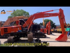 20 টন ভারী মেশিন ব্যবহৃত হিটাচি Zx200 Excavator কম কাজের ঘন্টা সঙ্গে