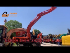 কম কাজের সময় হিটাচি Zx200 হাইড্রোলিক ক্রলার এক্সক্যাভার স্টক বিক্রয়ের জন্য